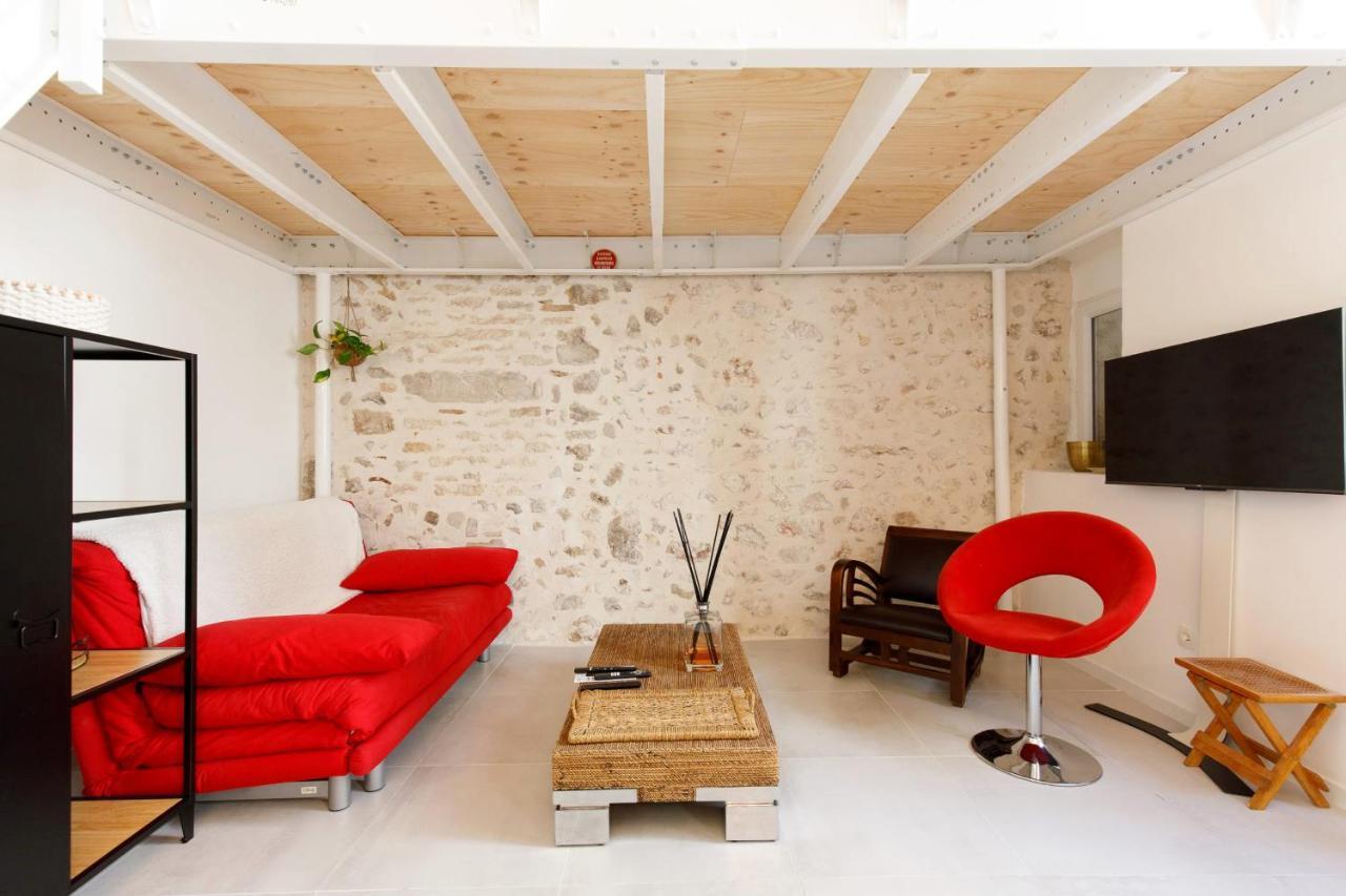 Superb Air-Conditioned Loft In The Heart Of Viel Antibes Apartman Kültér fotó