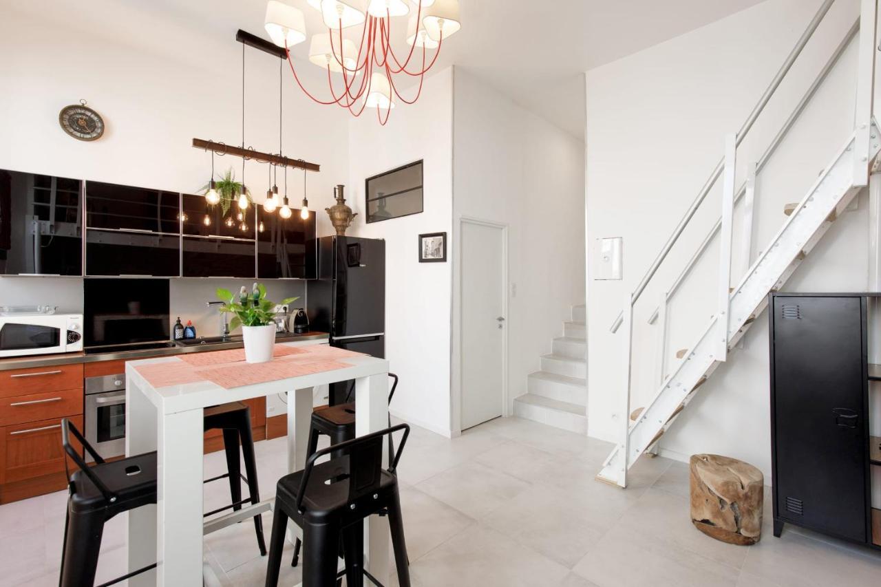 Superb Air-Conditioned Loft In The Heart Of Viel Antibes Apartman Kültér fotó
