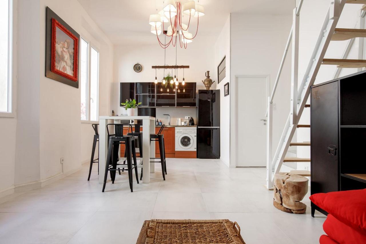 Superb Air-Conditioned Loft In The Heart Of Viel Antibes Apartman Kültér fotó