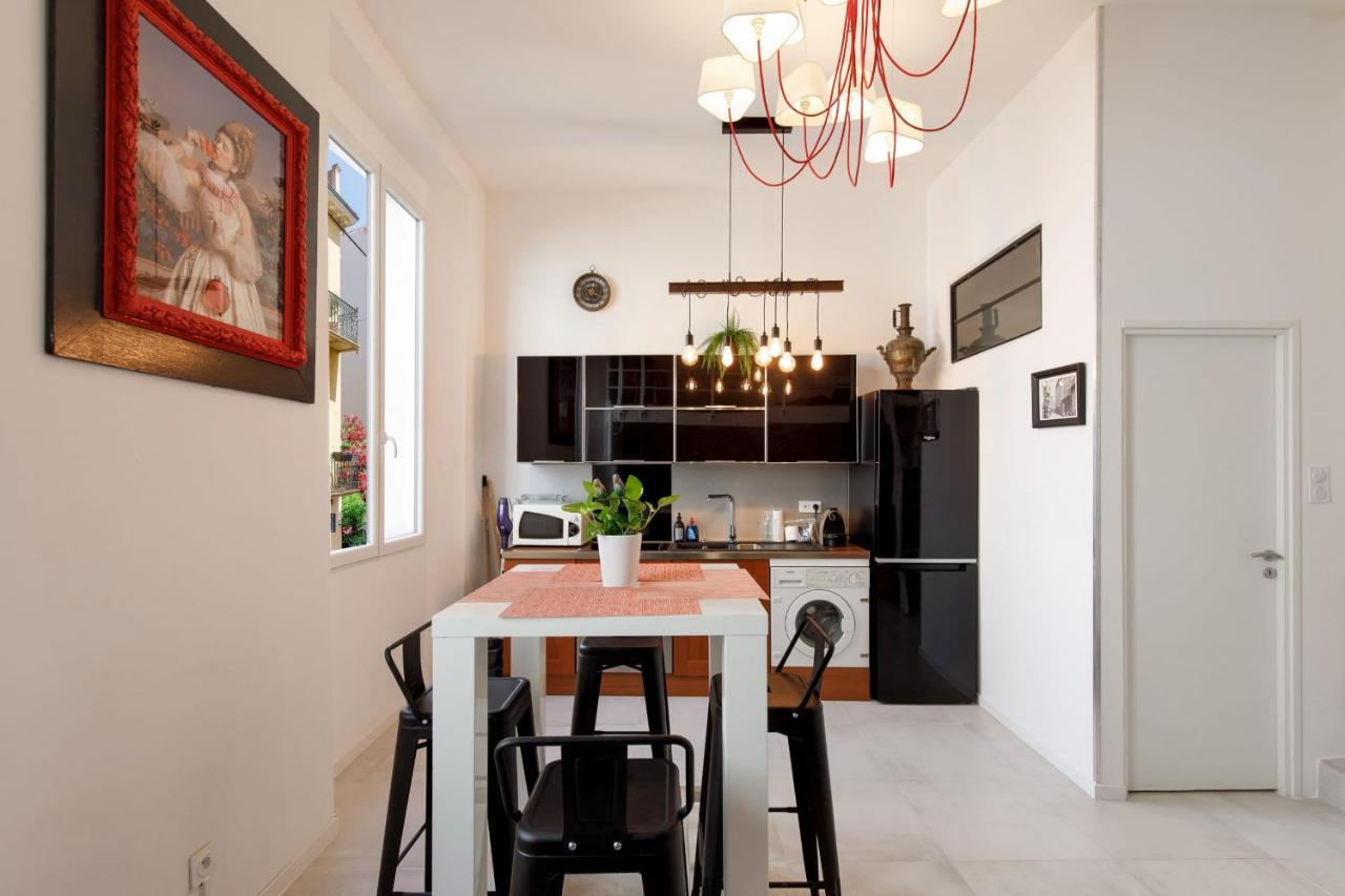 Superb Air-Conditioned Loft In The Heart Of Viel Antibes Apartman Kültér fotó